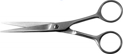 Ножницы медицинские для стрижки волос при обработке краев раны, 175х57 мм.Н-18