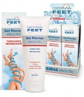 Гель для ног с охлаждающим эффектом Dermafeet gel piernas efecto frío 200ml